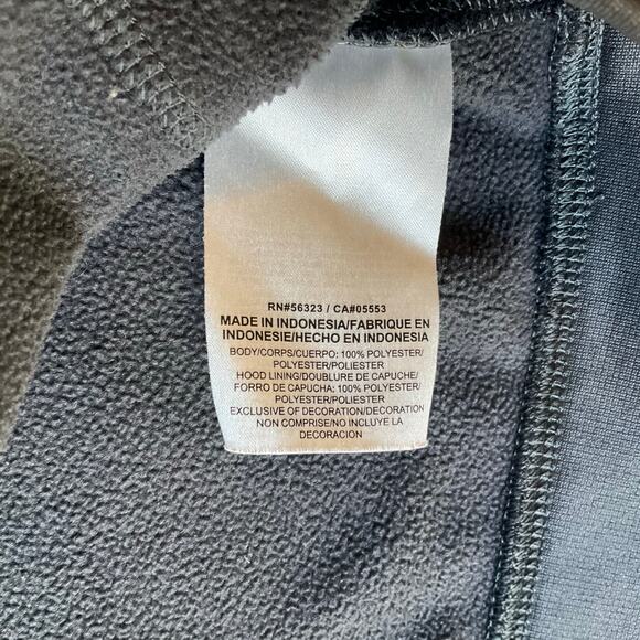 Nike Therma-fit Women Sweatshirt size S Hoodie Hand Warmer Gray Lincoln Trojans - Picture 8 of 10